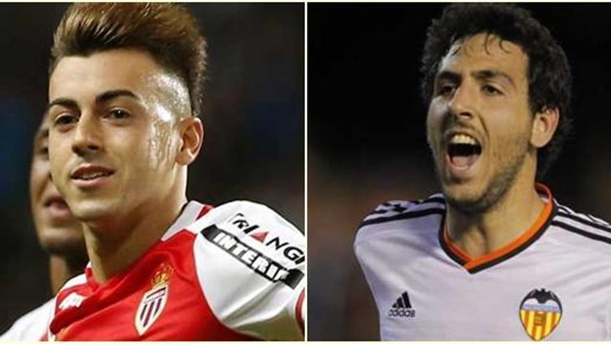 El Shaarawy y Parejo, del Mónaco y el Valencia.