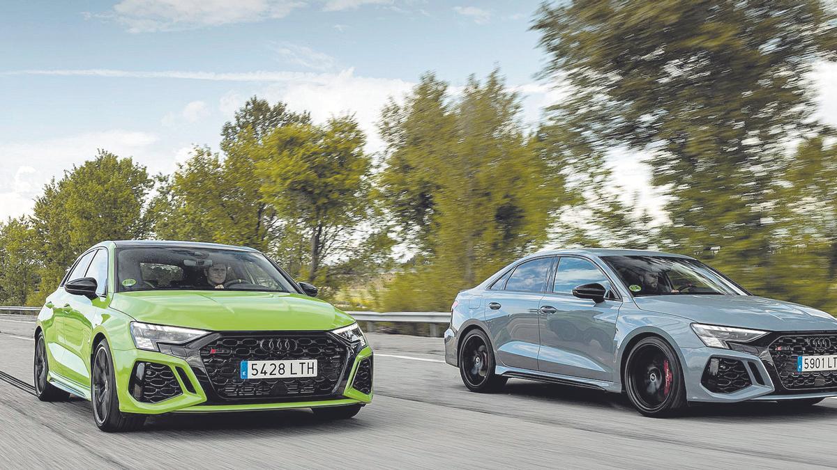 La gama RS de Audi Sport nos permite utilizar el coche en nuestra vida diaria, o descargar adrenalina, cuando es posible