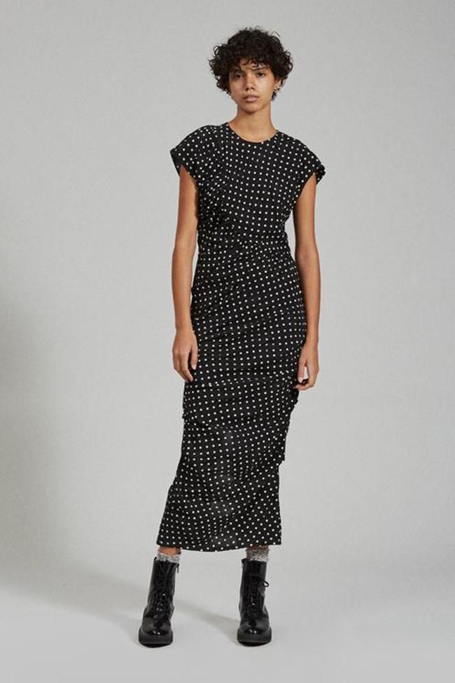 Vestido de lunares de Melania Trump
