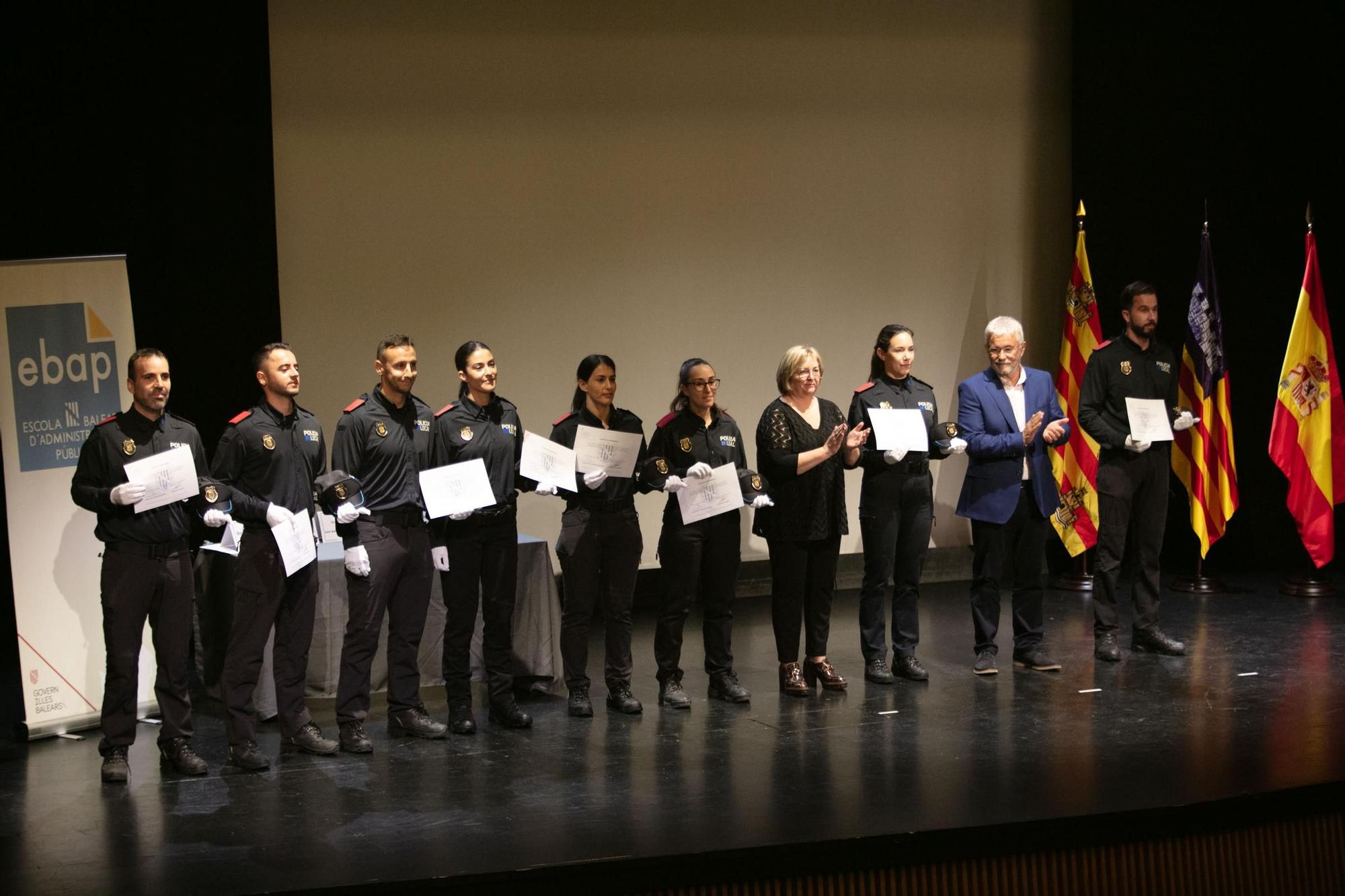 Entrega de diplomas del curso de capacitación de Policía Local