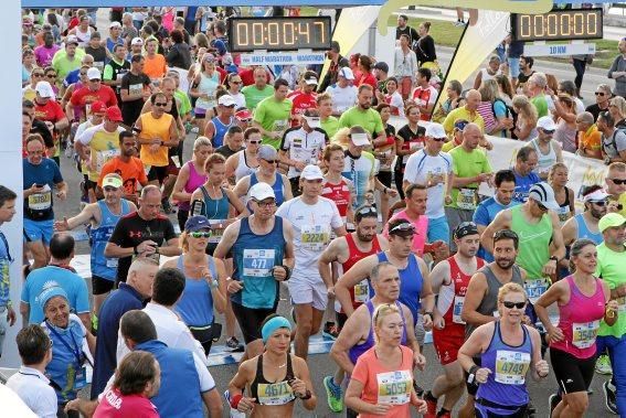 9.000 Läufer aus 49 Ländern gingen am Sonntag den 15.10. an den Start. In der Marathon Disziplin gingen die Deutschen leer aus.