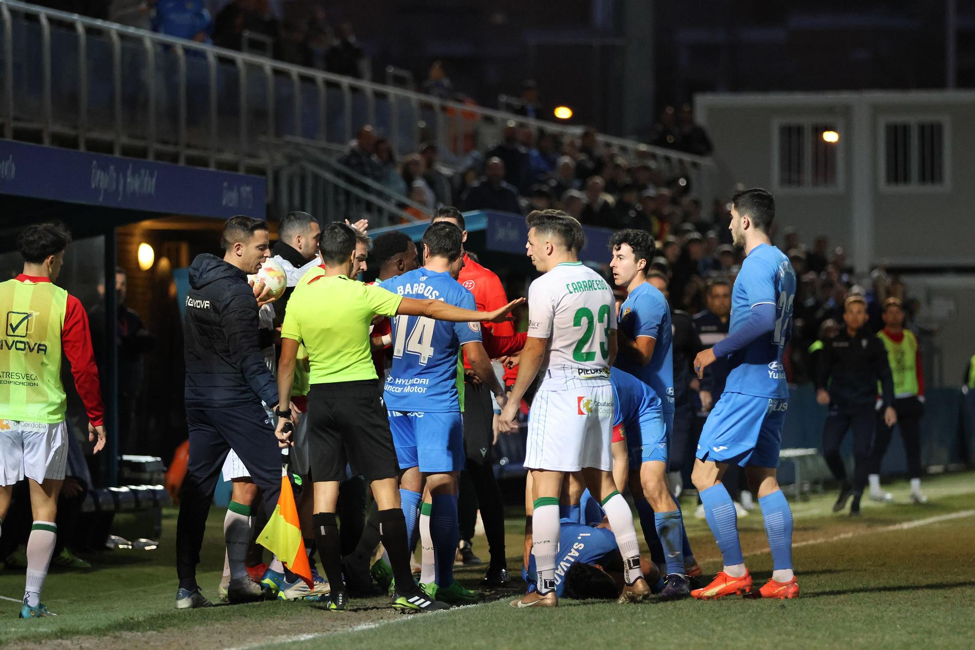 Las imágenes del Fuenlabrada - Córdoba CF en el estadio Fernando Torres