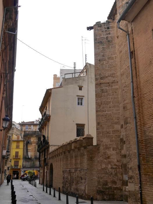 Vista desde la calle Trinquete Caballeros