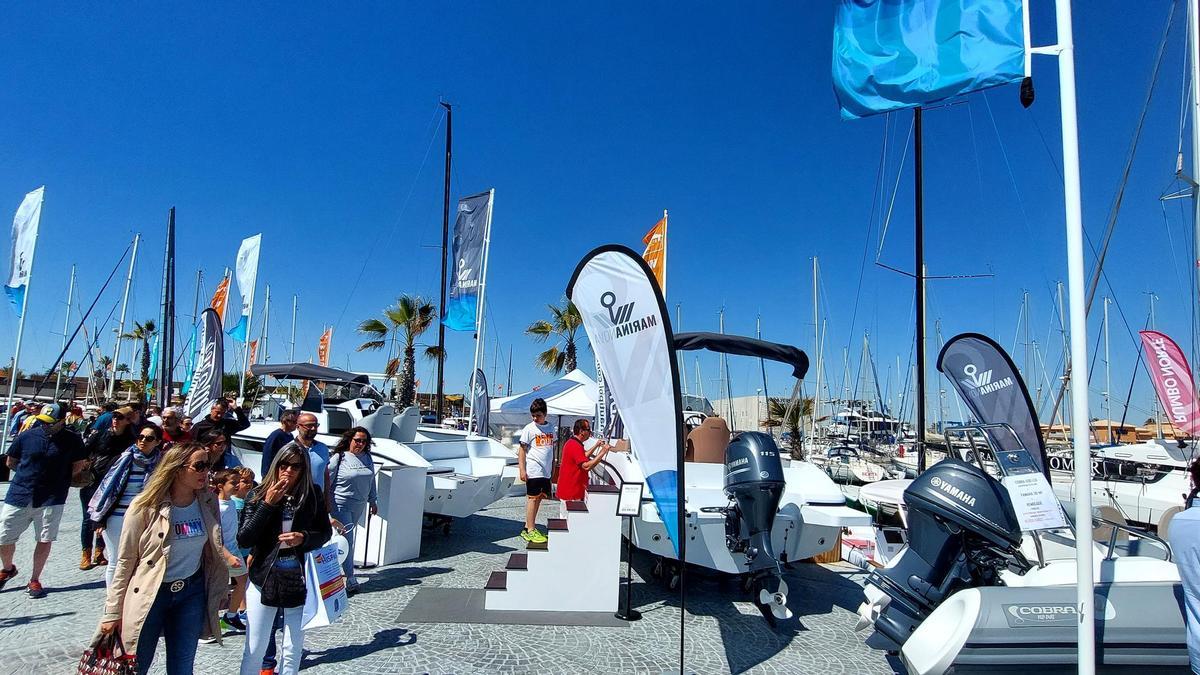 Los deportes del mar también tienen un gran protagonismo en el Marina de las Salinas Boat Show