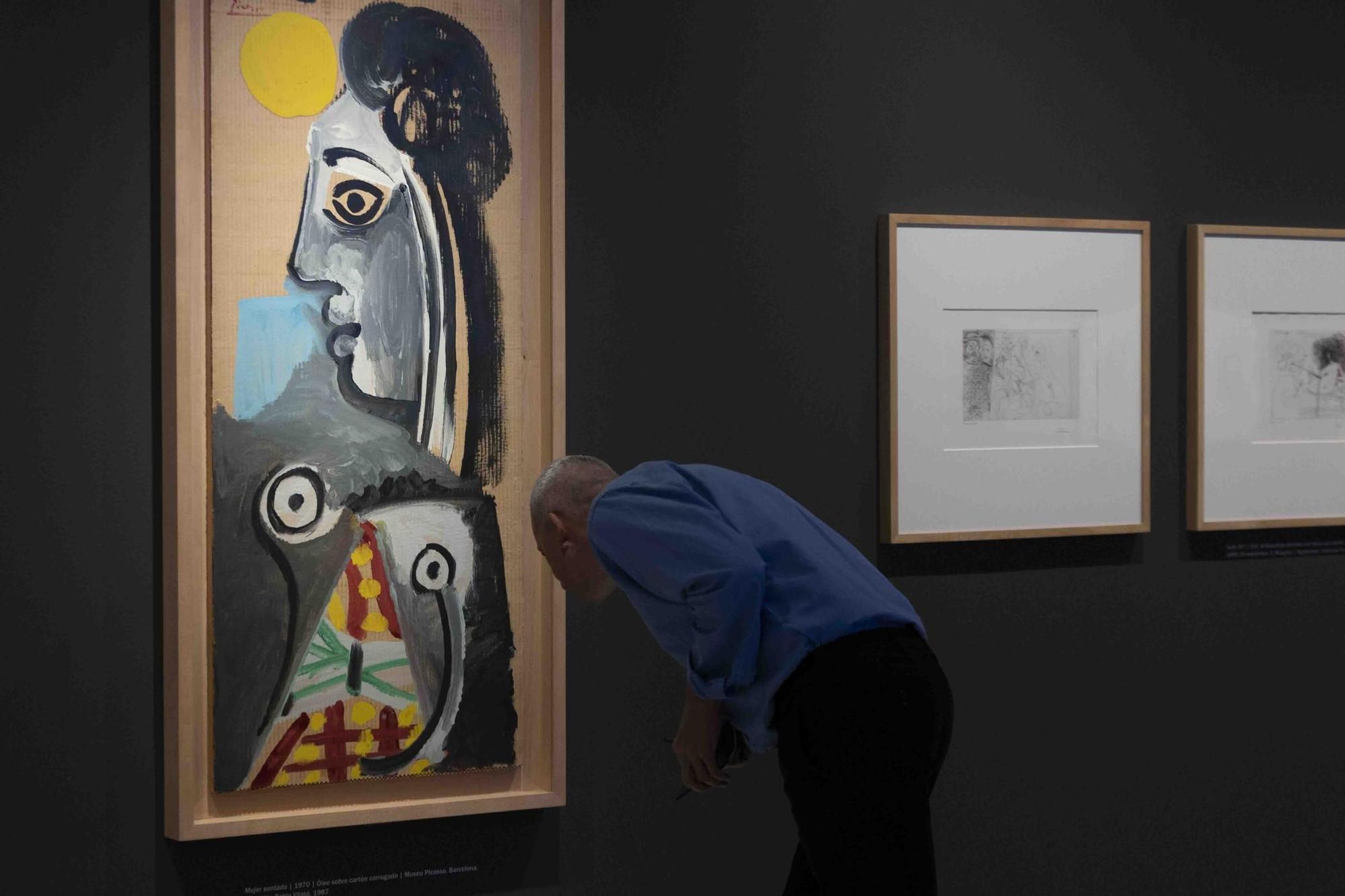 Picasso y la modelo