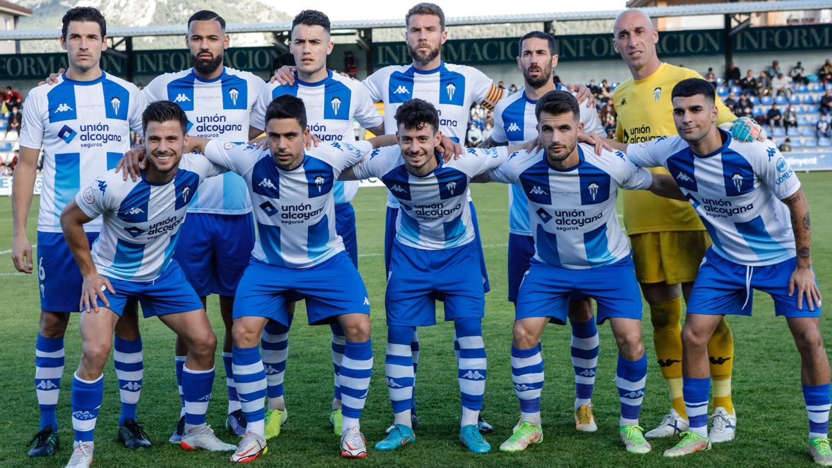 Un once del Alcoyano esta temporada