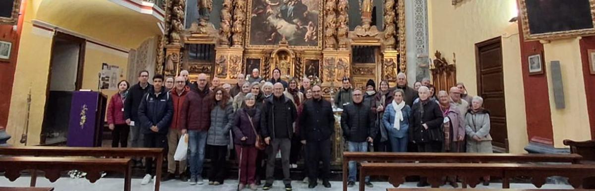 La última salida también permitió disfrutar del patrimonio de Paniza.