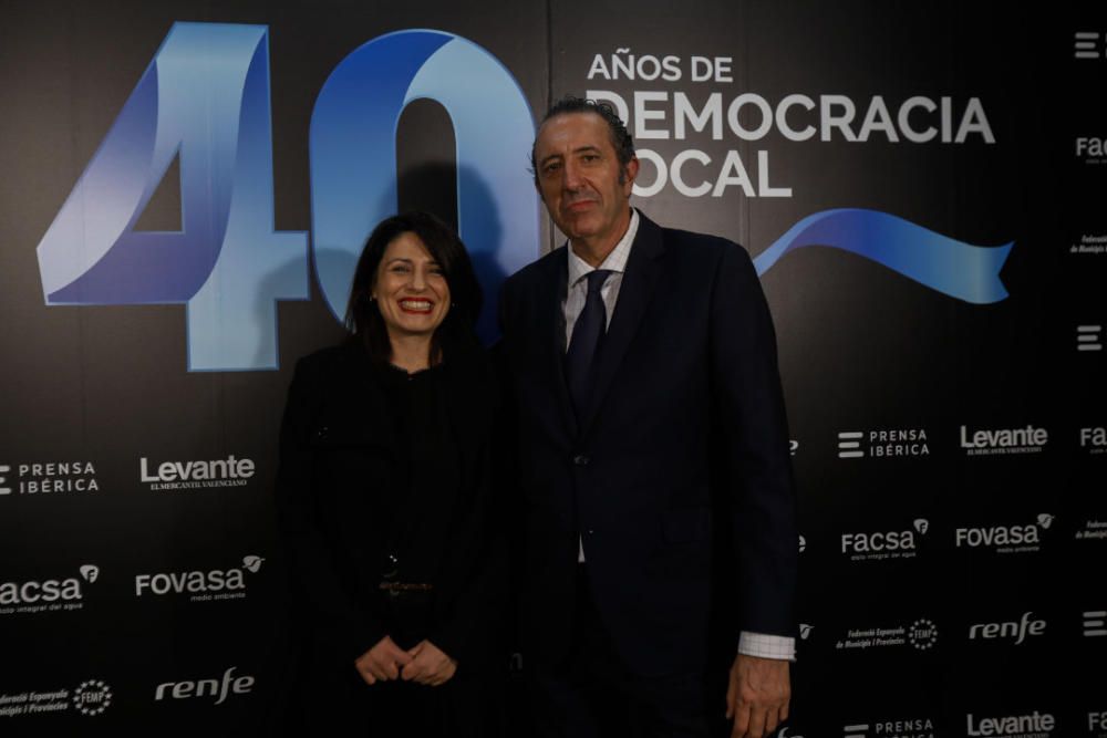 Gala de los 40 años de democracia local en Levante-EMV