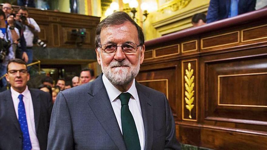 L&#039;expresident del Govern espanyol Mariano Rajoy