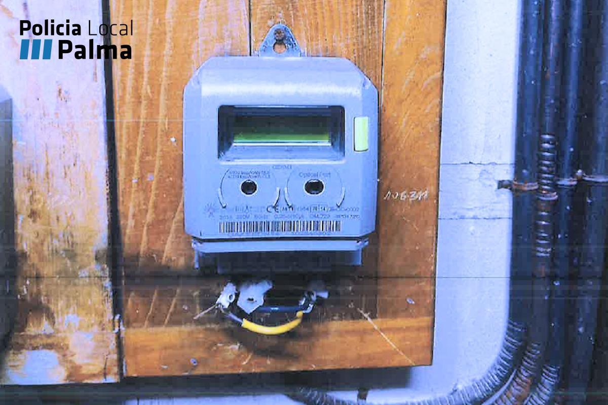 El contador manipulado.