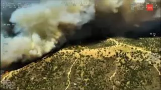 Estabilizado el incendio de Aldea del Fresno (Madrid): los evacuados vuelven a casa tras un "enorme trabajo" contra las llamas