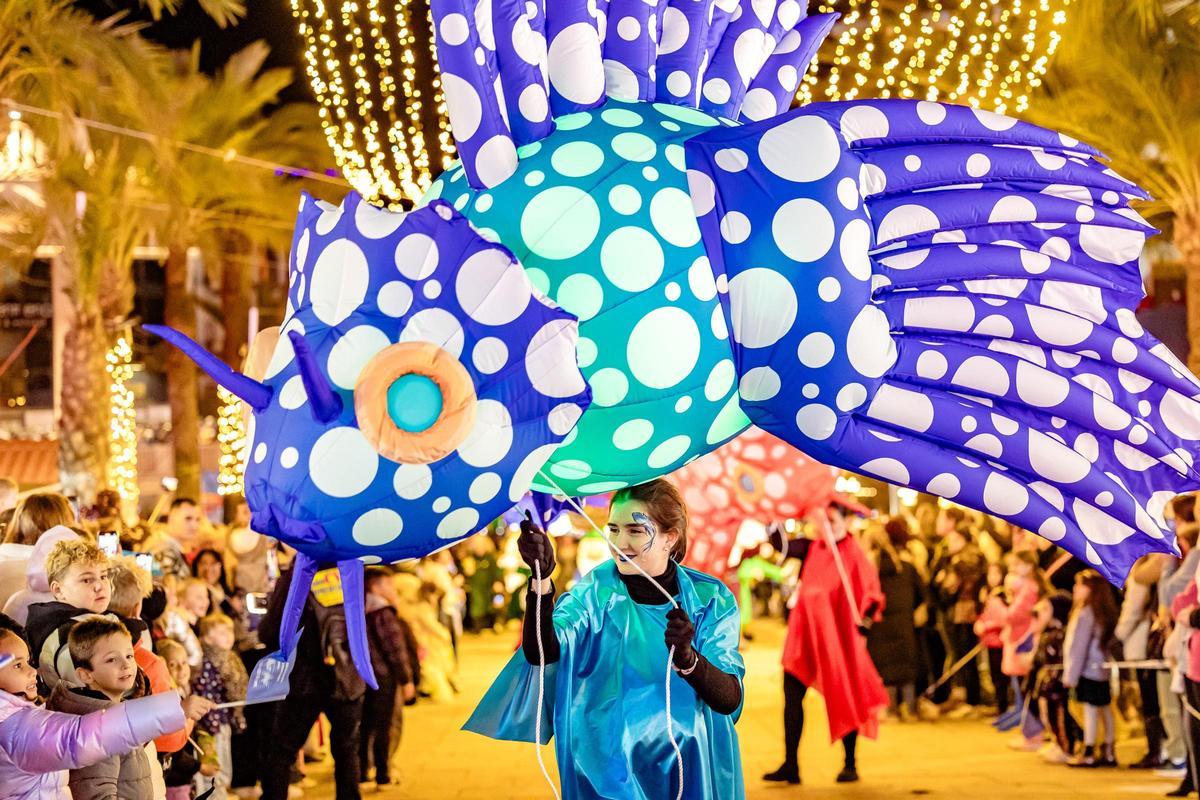 Benidorm celebra la Cabalgata de los Reyes Magos
