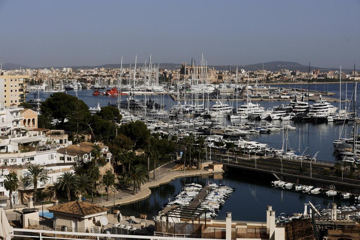 Imagen del Paseo Marítimo de Palma desde Can Barbarà