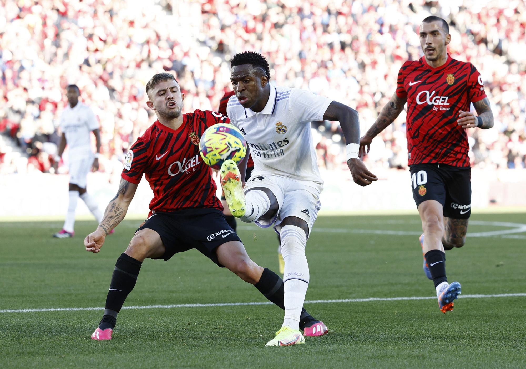 Mallorca - Madrid: Así fue el duelo Maffeo contra Vinícius