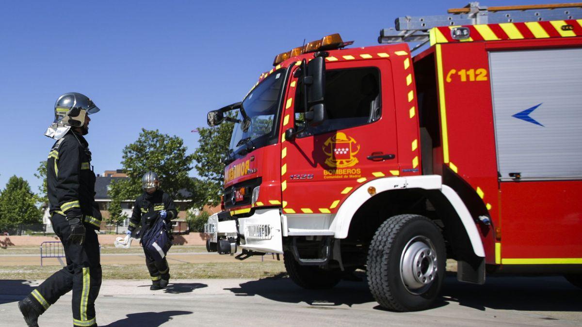 Bomberos del Consorcio movilizados durante un servicio.