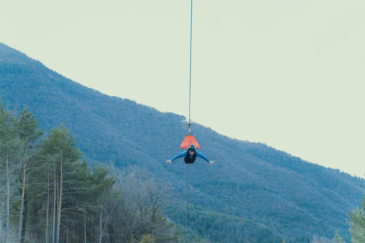 Tirolina de Ordesa Pirineos