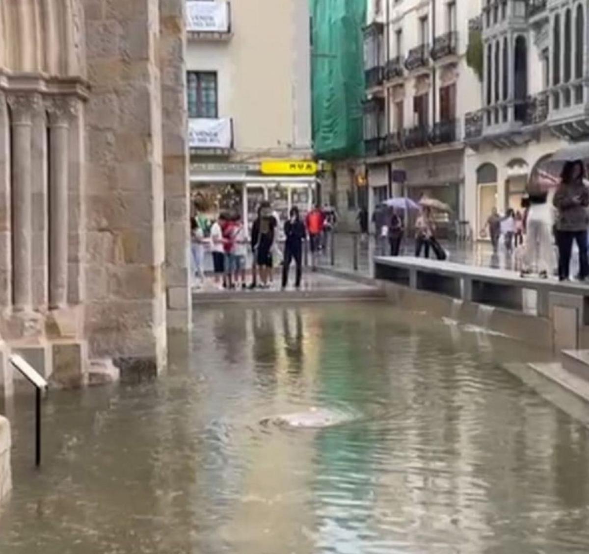Santiago del Burgo, pasada por agua
