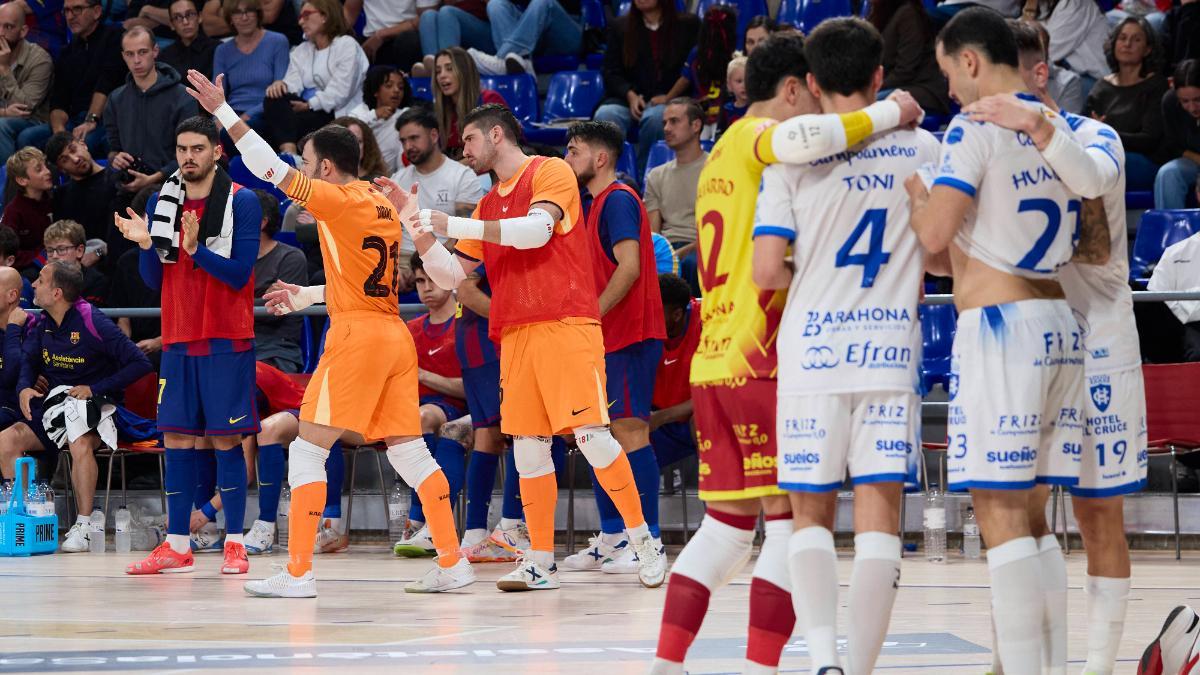 El Manzanares ganó en el Palau en la primera vuelta