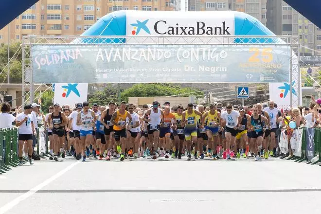 Más de mil personas participan en la carrera solidaria del Doctor Negrín