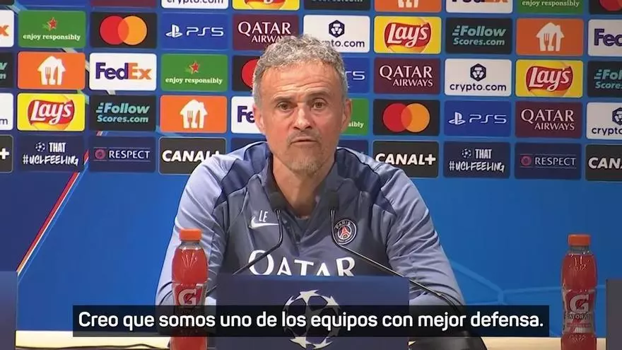 Luis Enrique: "Es un partido especial, muy difícil"