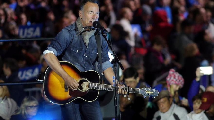 Bruce Springsteen pide el voto por Clinton, el &quot;lado bueno de la historia&quot;