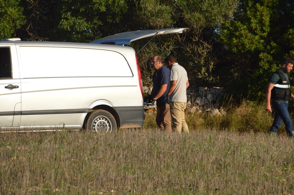 Levantamiento de los dos últimos cadáveres encontrados tras las inundaciones en Sant Llorenç