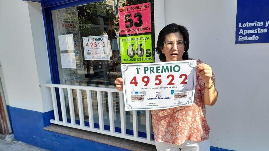 Un décimo del primer premio de la Lotería Nacional, vendido en Laviana