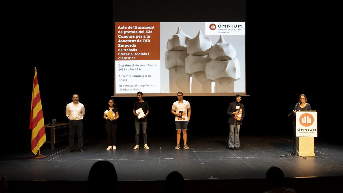 L&#039;alumnat de Batxillerat premiat en el Concurs per a la Joventut de l&#039;Alt Empordà 2021