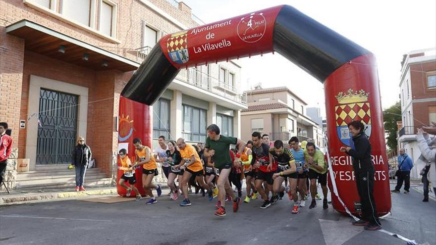 La última carrera de la Vilavella en el 2019, con espíritu solidario