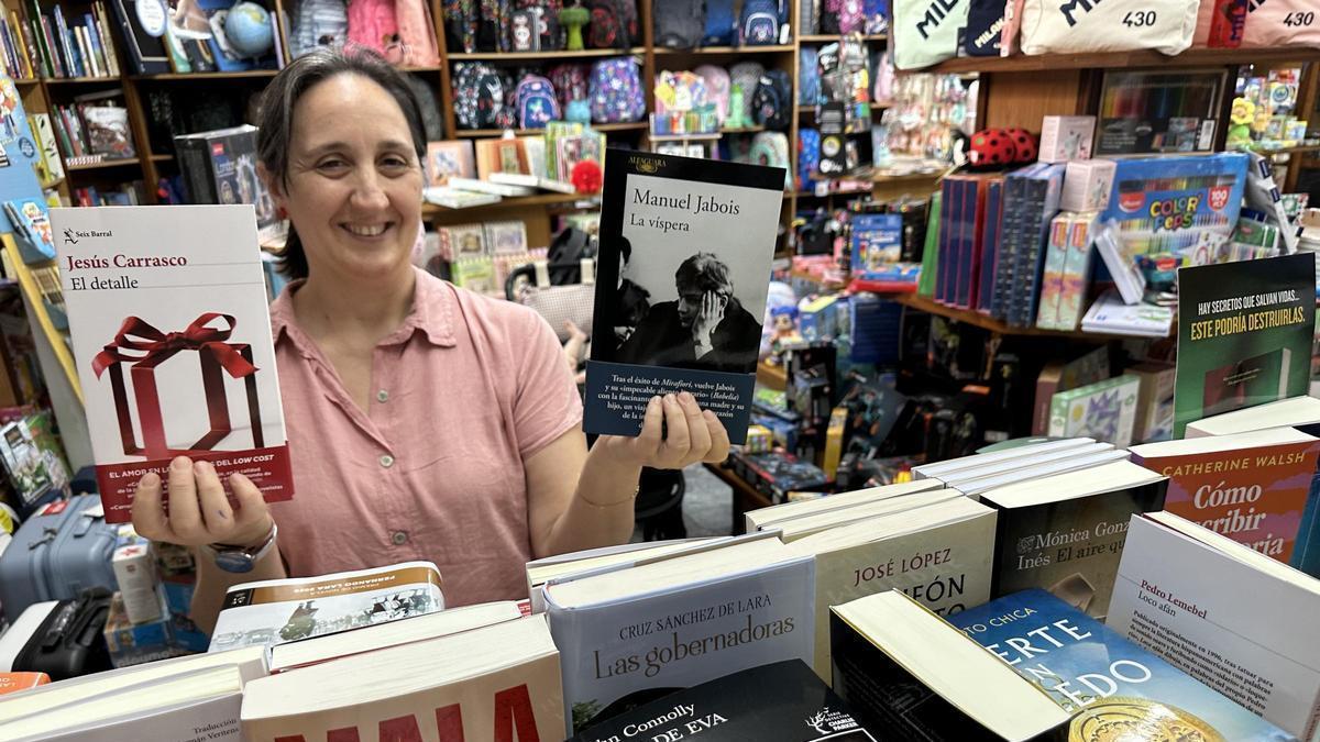 VÍDEO: Inmaculada Fernández, alma de Treito, revela las claves de las lecturas veraniegas desde la librería más querida de Cangas