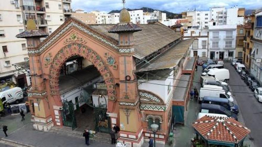 Vista del Mercado de Salamanca.