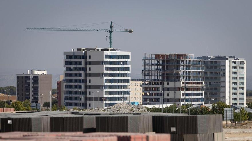 El mapa de la vivienda de obra nueva en Zaragoza