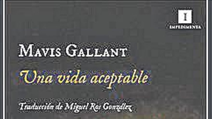 Una vida aceptable, de Mavis Gallant