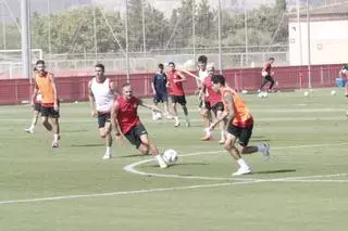 Así ha ido el primer entrenamiento de Jagoba Arrasate en el Real Mallorca