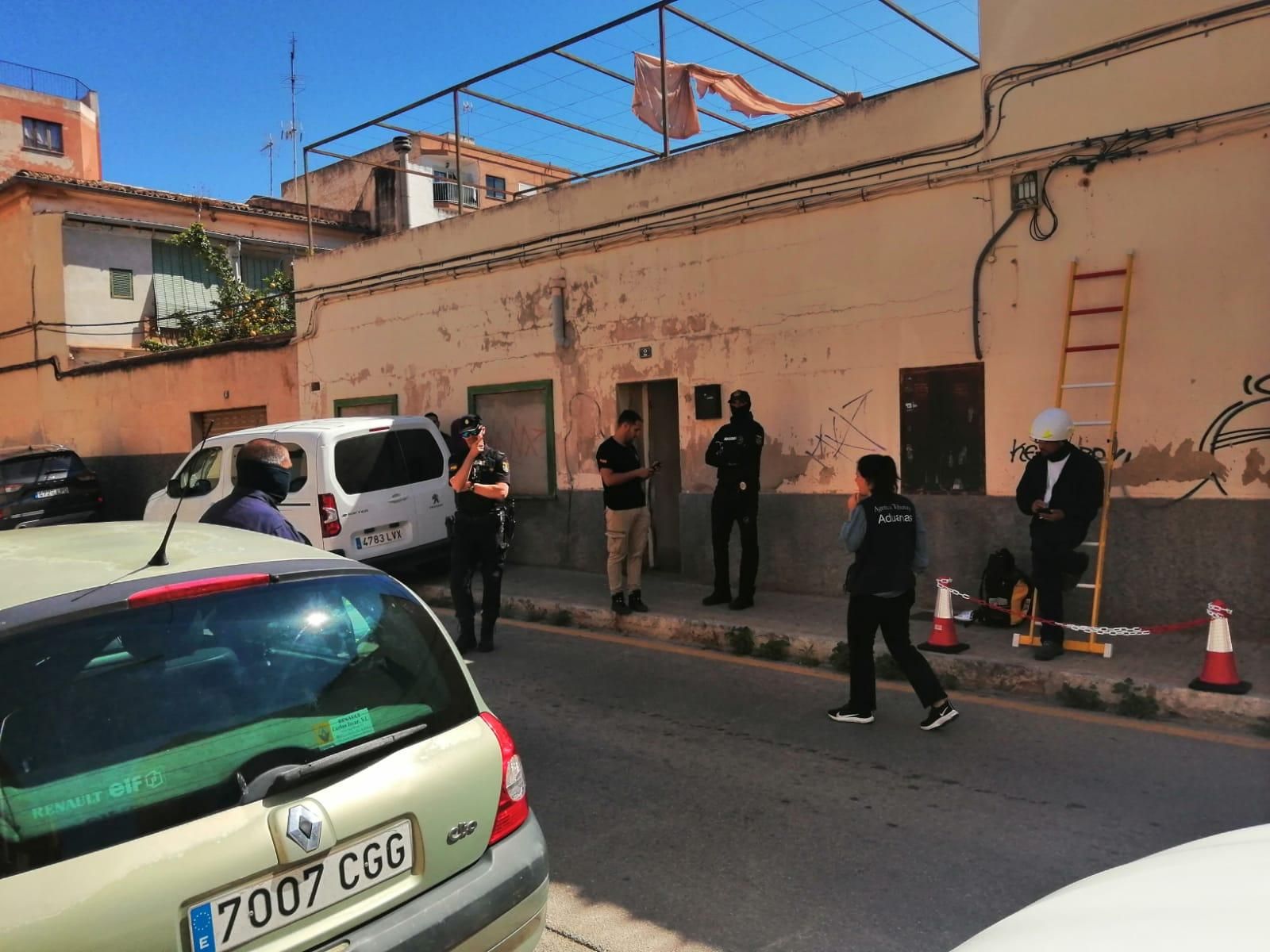 Nuevo golpe policial contra el clan del Pablo en La Soledat, en Palma