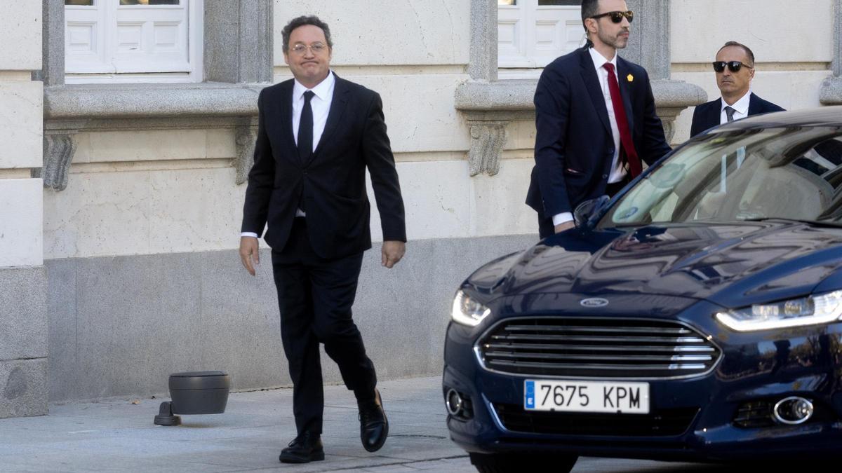 El fiscal General del Estado, Álvaro García Ortiz, durante la primera jornada del juicio por un presunto delito de revelación de secretos