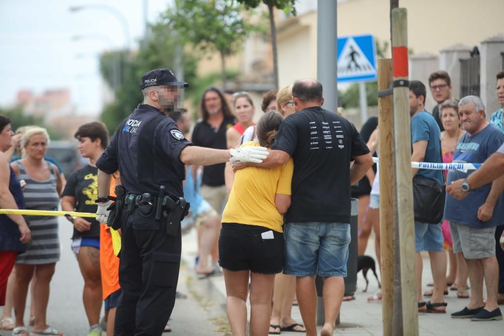 Feuer zerstört Werkstatt in Palmas Vorort Son Ferriol