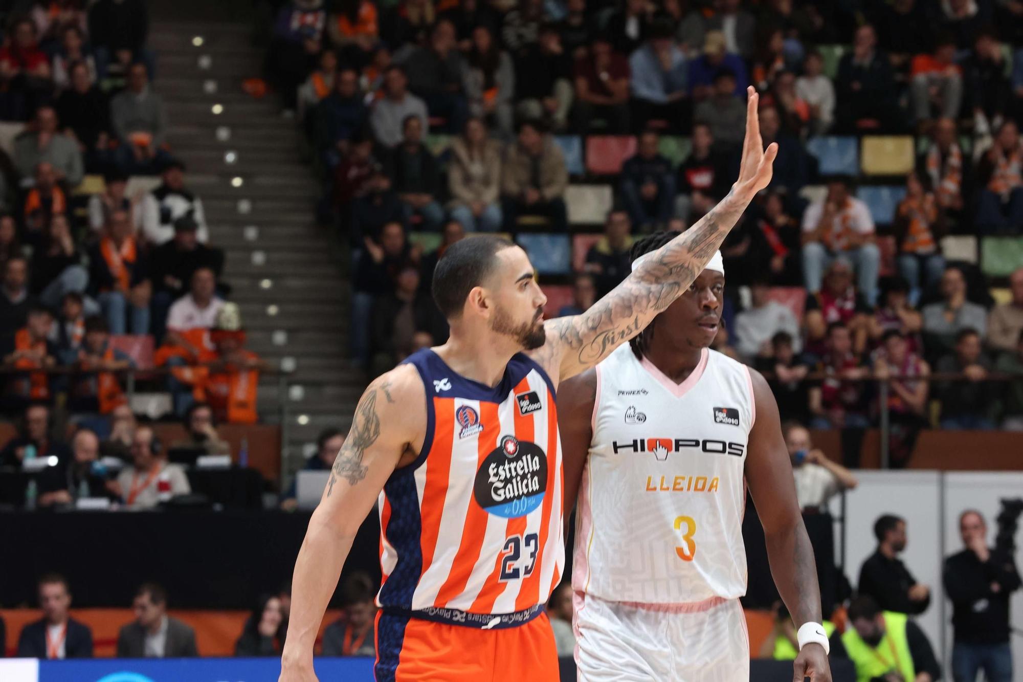 Victoria del Leyma Coruña ante el Lleida en el Coliseum de A Coruña