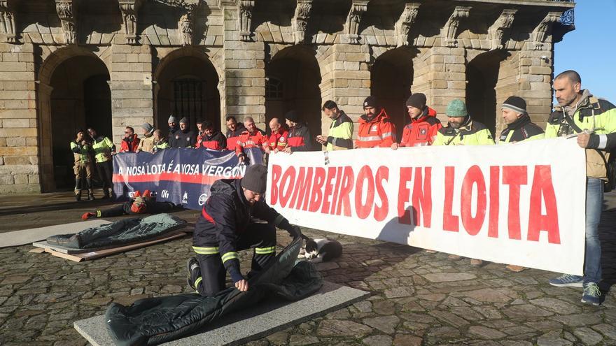 La asamblea de bomberos rechaza el principio de acuerdo para desconvocar la huelga