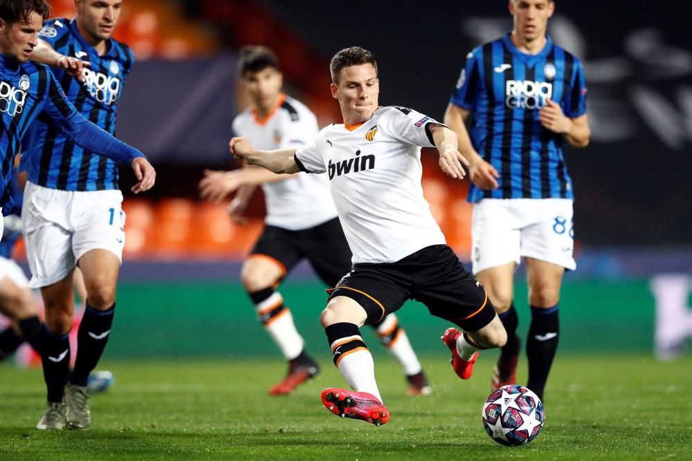 Champions League: Valencia - Atalanta.