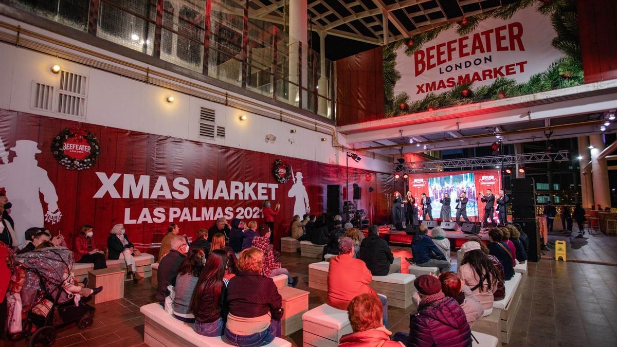 Imagen del Beefeater Xmas Market del pasado año.