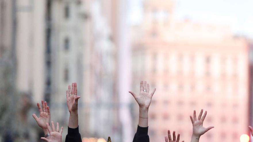 Das jetzige Abtreibungsrecht wurde hart erkämpft: Demonstration zum Weltfrauentag in Madrid.