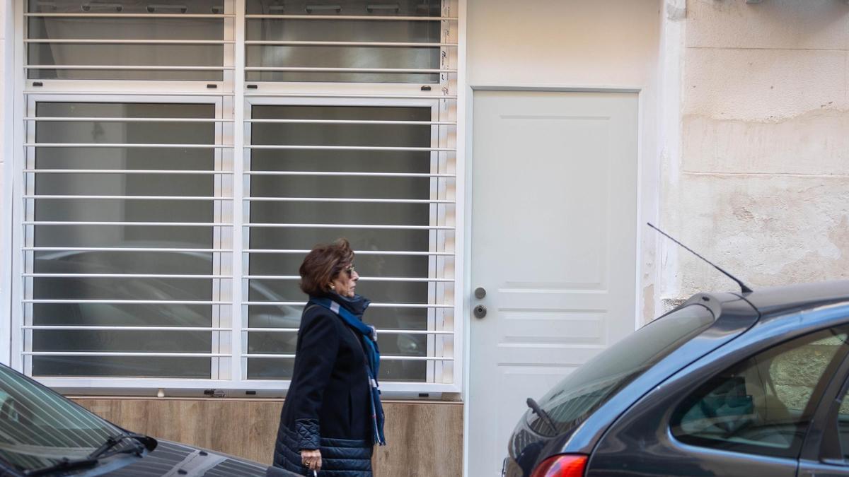 Una vivienda turística en el centro de Alicante, este año.