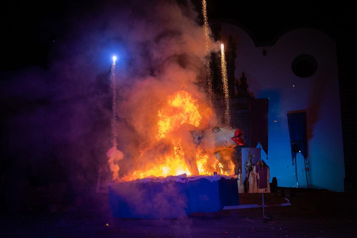 Representación de las Burras de Güímar Representación de las Burras de Güímar