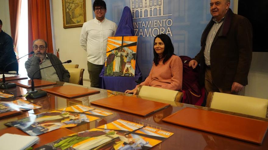 El Prendimiento y el Museo, protagonistas del cartel de la Tertulia del Cofrade de Zamora