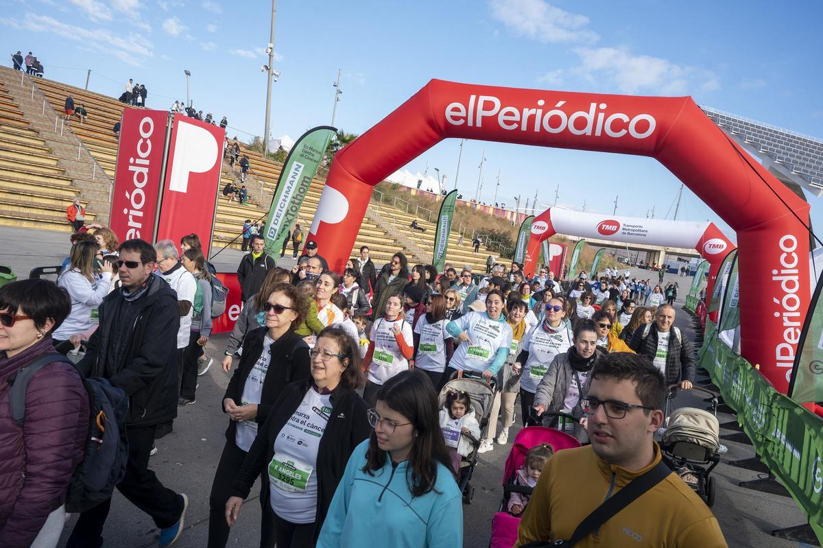 Barcelona corre contra el cáncer en el Fòrum