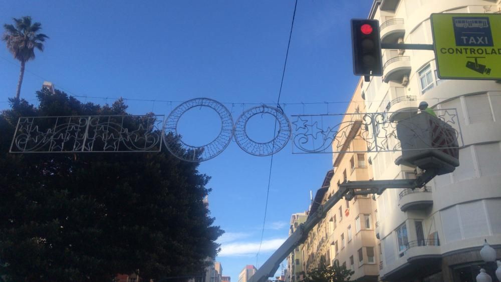 Luces de Navidad en Alicante