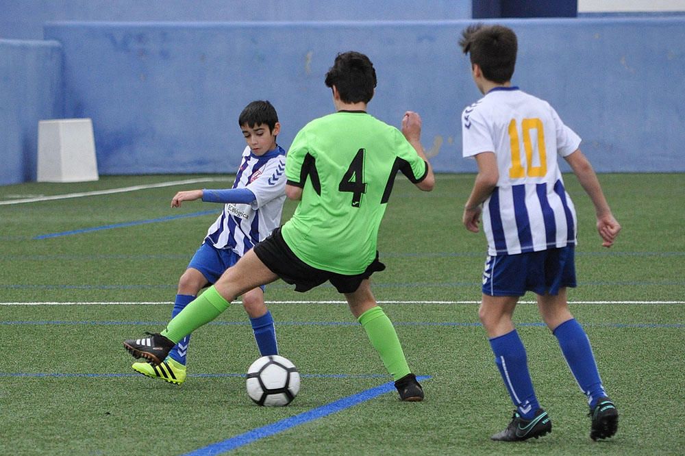 Fútbol base del fin de semana