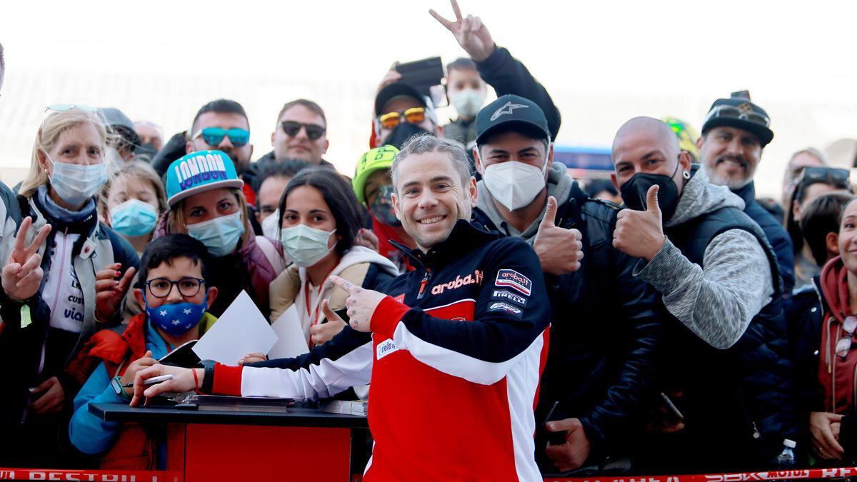 Álvaro Bautista, piloto de Superbikes