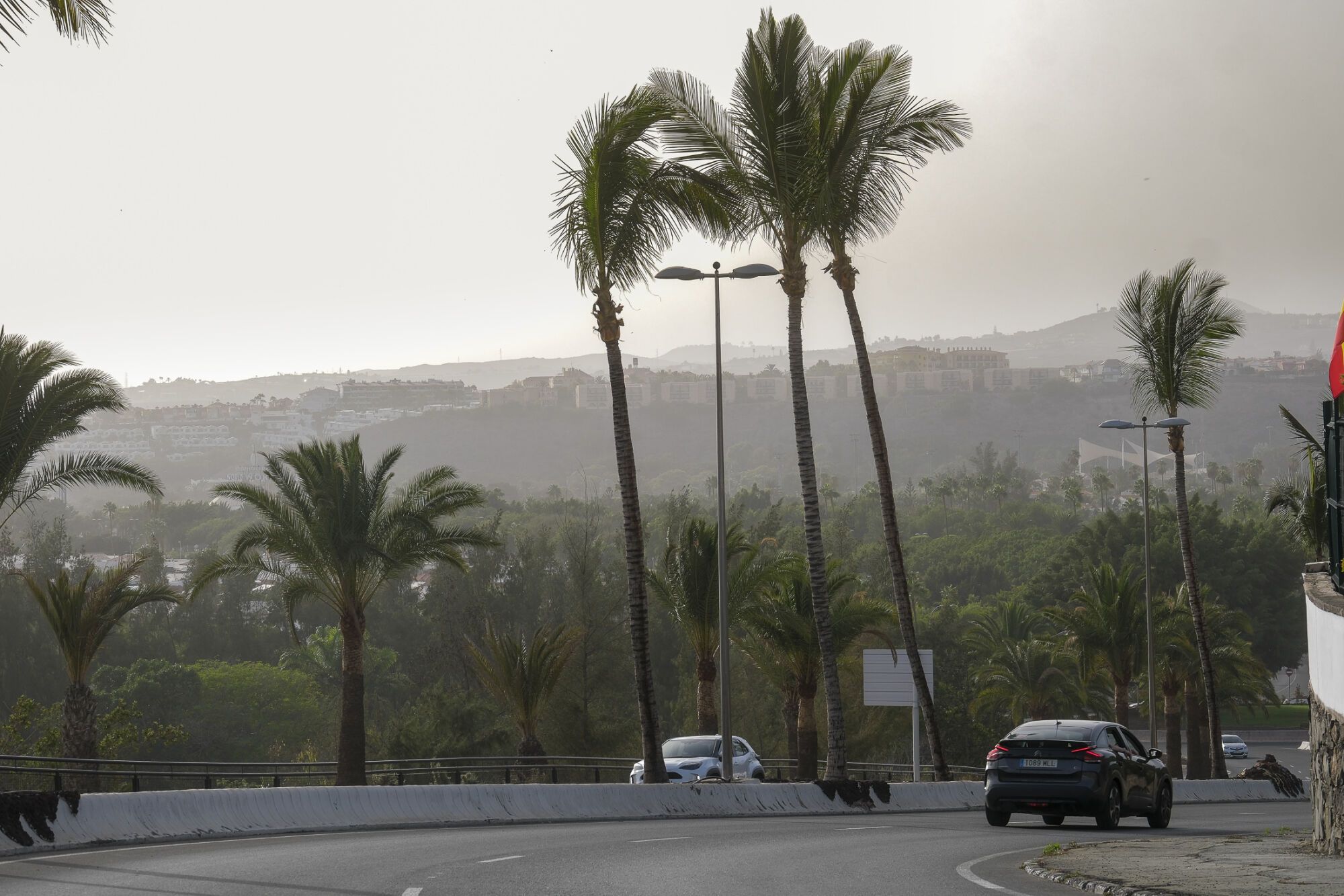 Calima en la zona de Maspalomas (16/09/25)
